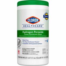 Clorox Healthcare Hydrogen Peroxide Cleaner Disinfectant Wipes