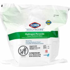Clorox Healthcare Clorox Healthcare Hydrogen Peroxide Cleaner Disinfectant Wipes Bucket Refill