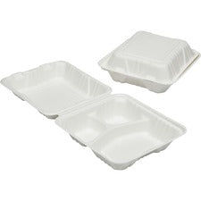 SKILCRAFT® 3-Compartment Hinged Lid Tray