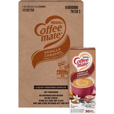 Coffee mate Vanilla Caramel Nondairy Liquid Creamer Singles