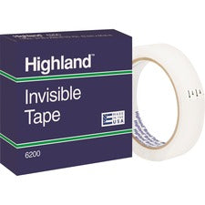 Highland 3/4"W Matte-finish Invisible Tape