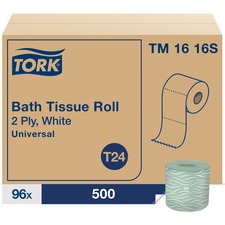 TORK Tork Toilet Paper Roll White T24