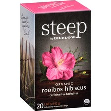 Steep by Bigelow® Rooibos Hibiscus Herbal Tea Bag