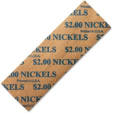 ICONEX SecurIT Color-coded Flat Coin Wrappers