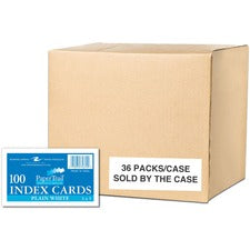 Roaring Spring PaperTrail Unruled Index Cards