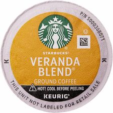 Starbucks® K-Cup Veranda Blend Coffee