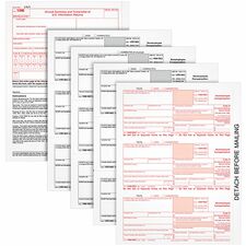 TOPS 5-part 1099-NEC Tax Forms