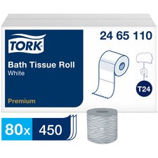 TORK Premium Bath Tissue Roll, 2-Ply