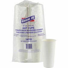 Genuine Joe 20 oz Disposable Hot Cups