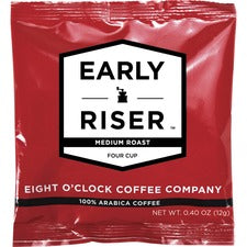 Eight O'Clock Pouch Early Riser Coffee