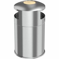 HLS Commercial 50-Gallon Dual Side-Entry Trash Can