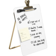 U Brands Glass Dry-Erase Desktop Easel