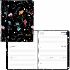 Rediform Watercolor Weekly/Monthly Planner