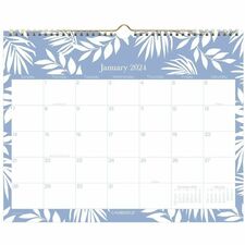 Cambridge Basic 2025-2026 Monthly Desk Pad Calendar, Standard, 21 3/4" x 17"