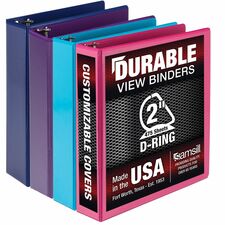 Samsill Durable View Binders