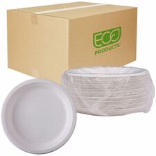 Eco-Products Vanguard 6" Sugarcane Plates