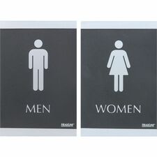 Headline Signs ADA MEN/WOMEN Restroom Sign