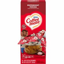 Coffee mate Peppermint Mocha Nondairy Liquid Creamer Singles