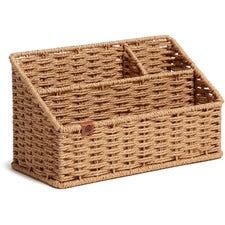 U Brands Woven All-in-1 Desk Organizer