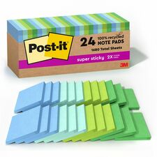 Post-it® Recycled Super Sticky Notes