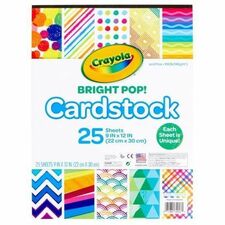 Crayola Pastel Cardstock
