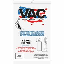 V.A.C. Perfect & Lux Upright Vacuum Bags