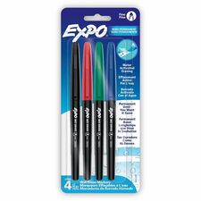 Expo Wet Erase Markers, Fine Tip