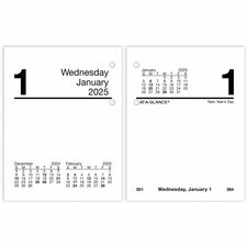 At-A-Glance Loose-Leaf Desk Calendar Refill
