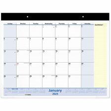 At-A-Glance QuickNotes Monthly Desk Pad Calendar, Standard