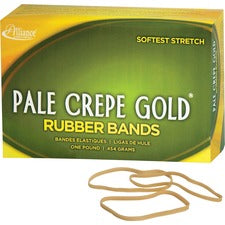 Alliance Rubber Pale Crepe Gold Rubber Bands