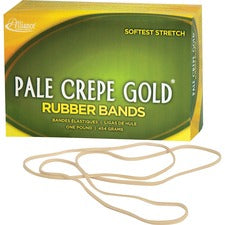 Alliance Rubber Pale Crepe Gold Rubber Bands
