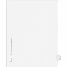 Avery® Individual Legal Exhibit Dividers - Avery Style