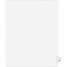 Avery® Individual Legal Exhibit Dividers - Avery Style
