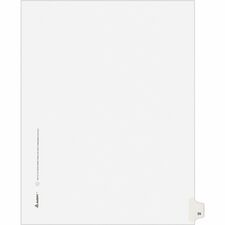 Avery® Individual Legal Exhibit Dividers - Avery Style