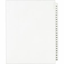 Avery® Standard Collated Legal Exhibit Divider Sets - Avery Style