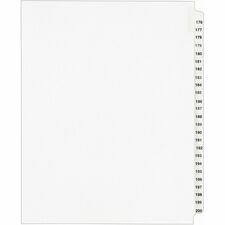 Avery® Standard Collated Legal Exhibit Divider Sets - Avery Style