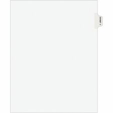 Avery® Individual Legal Exhibit Dividers - Avery Style