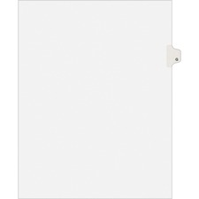 Avery® Individual Legal Exhibit Dividers - Avery Style