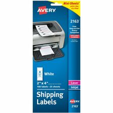 Avery Mini-Sheets Shipping Label
