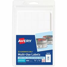 Avery® Removable ID Labels