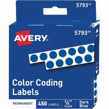 Avery® 1/4" Color-Coding Labels