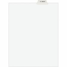Avery® Individual Legal Exhibit Dividers - Avery Style - Unpunched