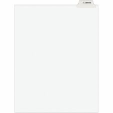 Avery® Individual Bottom Tab Legal Dividers