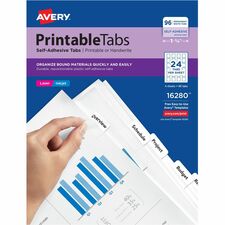 Avery® Printable Repositionable Tabs