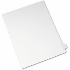 Avery® Side Tab Individual Legal Dividers
