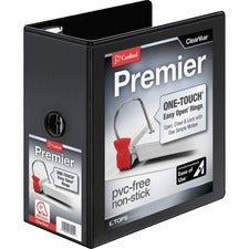 Cardinal® Premier ONE-TOUCH® Easy Open® Locking Slant-D® Rings Binder