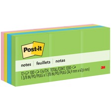 Post-it® Notes Original Notepads - Floral Fantasy Color Collection