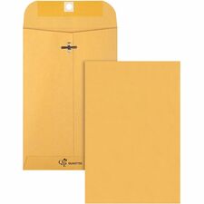 Quality Park 6 x 9 Extra Heavy-duty Kraft Clasp Envelopes