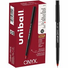 uniball Onyx Rollerball Pens