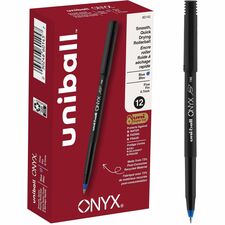 uniball Onyx Rollerball Pens
